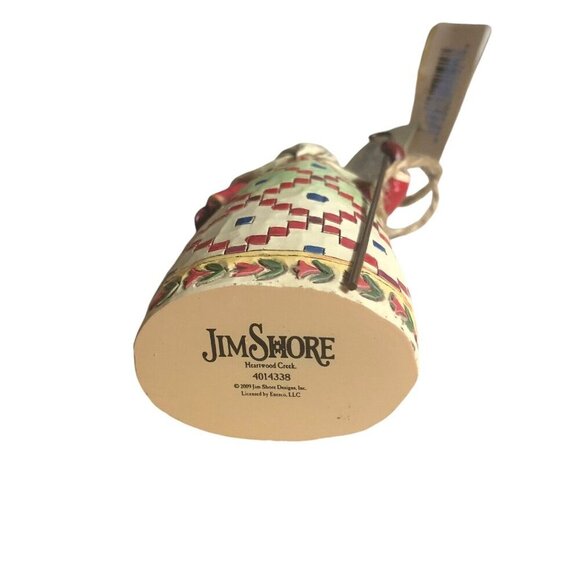 JIM SHORE "Santa with Cane" 4.5" Enesco Hanging Christmas Ornament Xmas IOB - Picture 7 of 7
